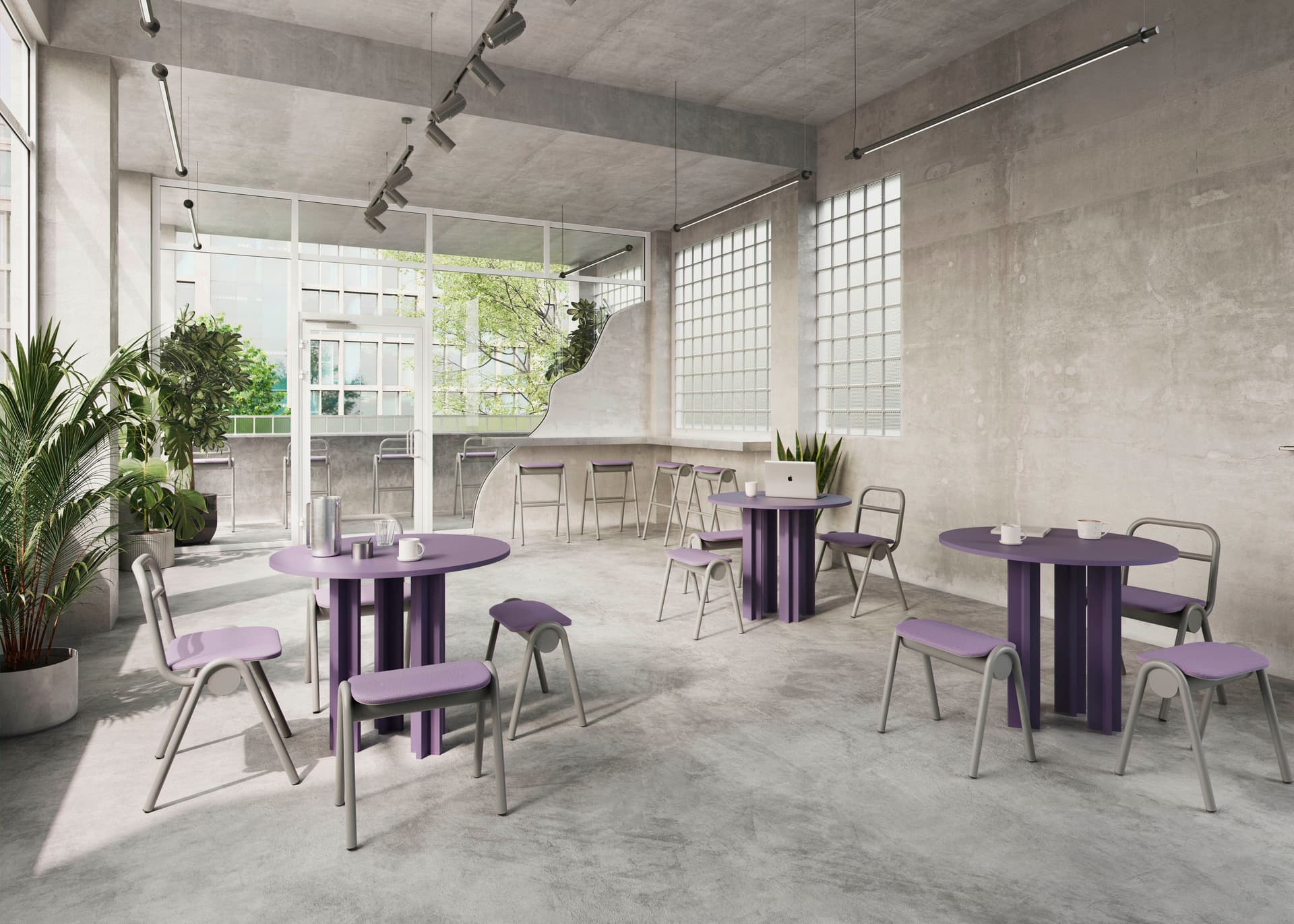 Missana
ZUM
Low aluminium stool — 7