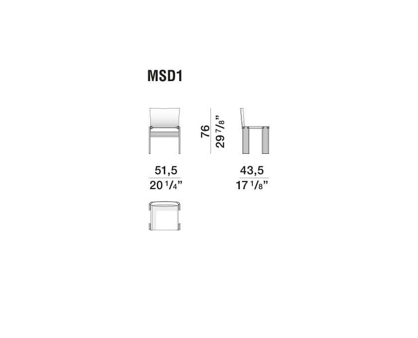 Molteni & C.
MONK
Leather chair — 14