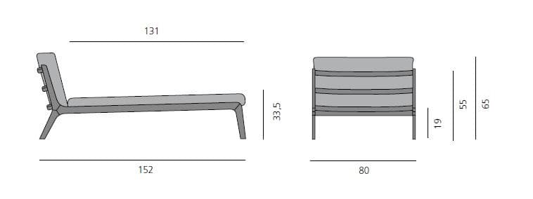 MORE
SOVA
Fabric chaise longue — 5