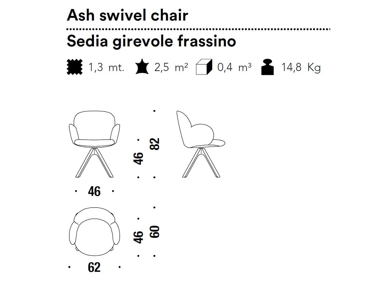 Moroso
TULP
Swivel ash chair — 4