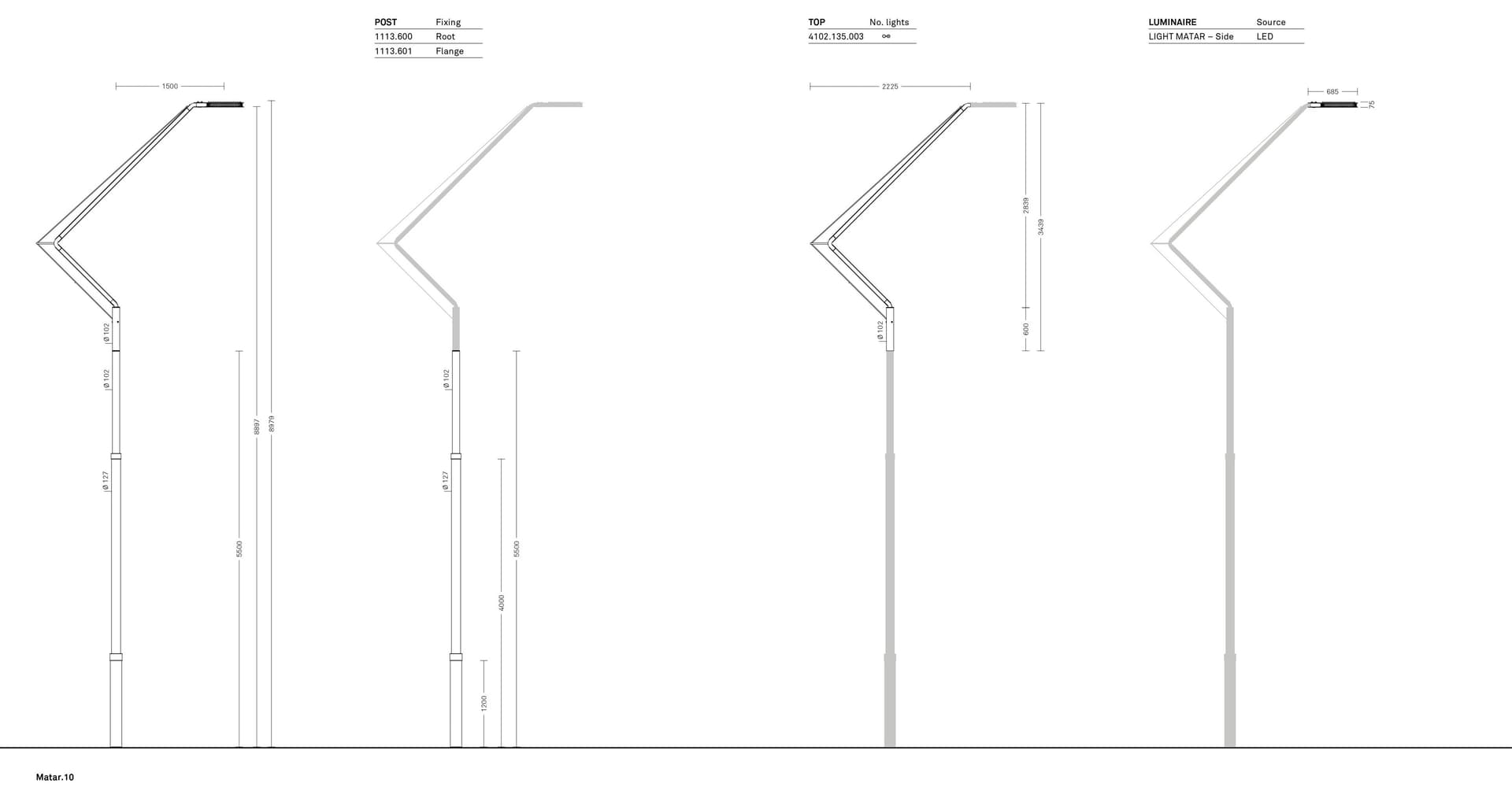 Neri
MATAR
LED street lamp — 11