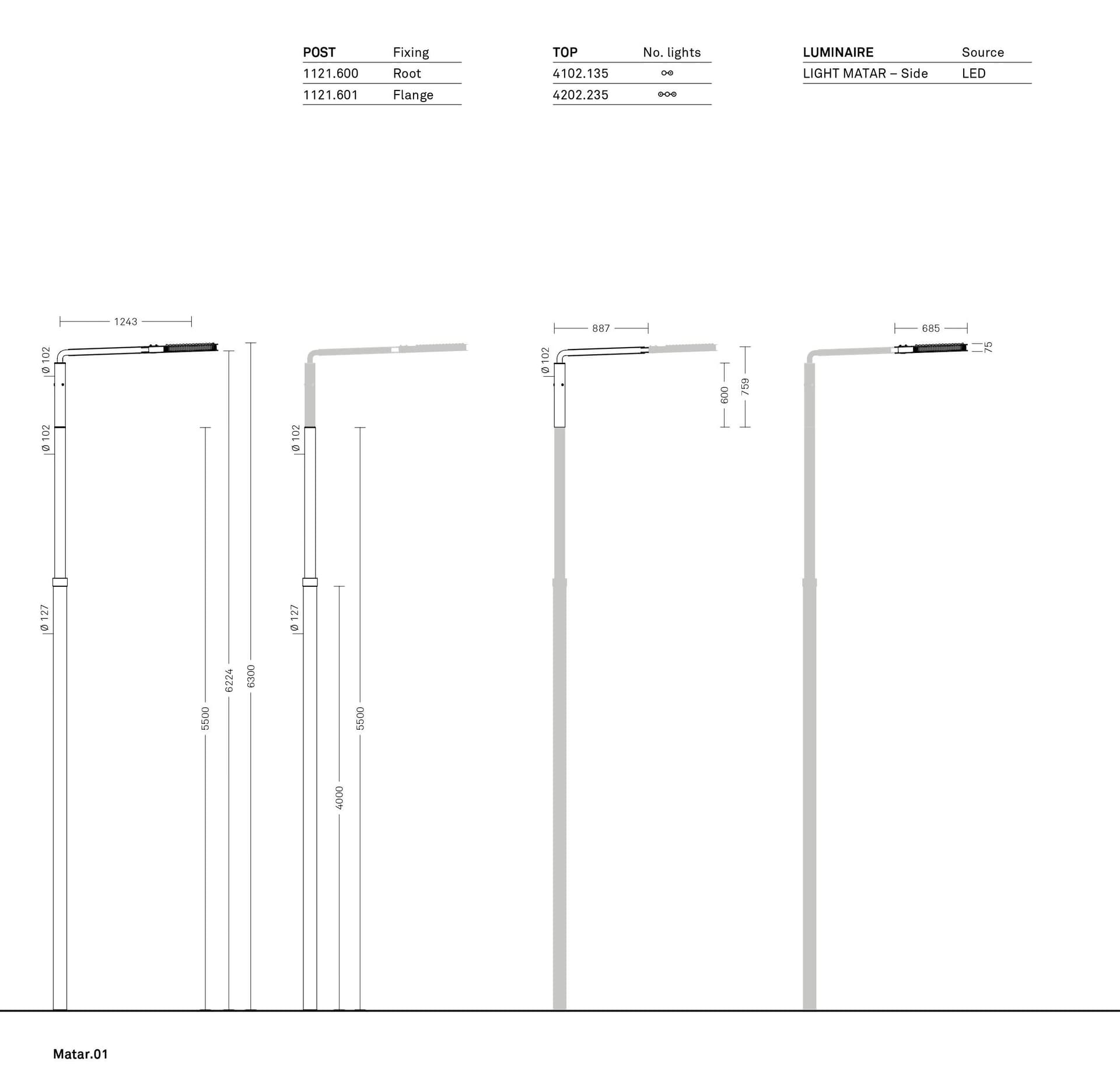 Neri
MATAR
LED street lamp — 12