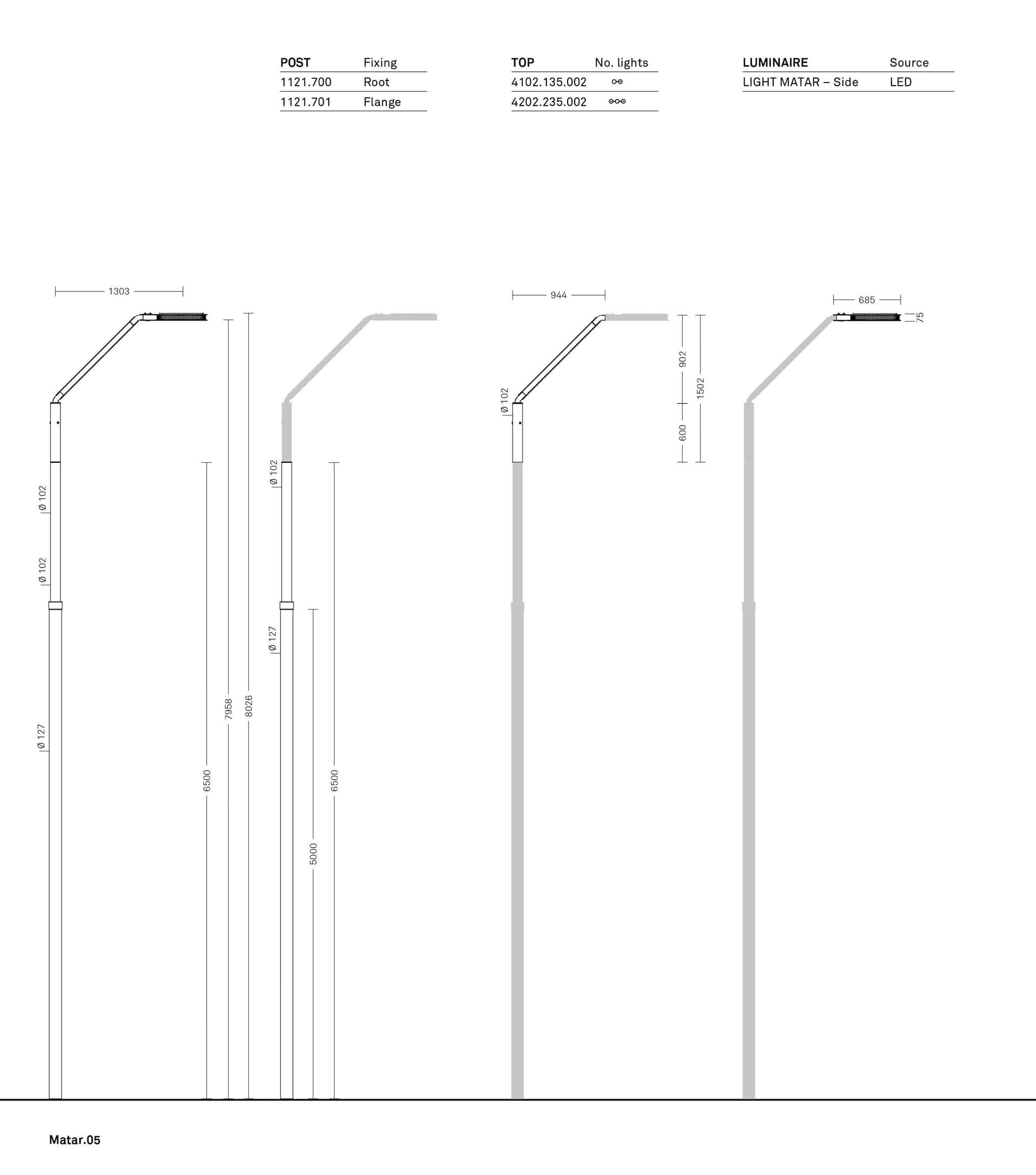 Neri
MATAR
LED street lamp — 16