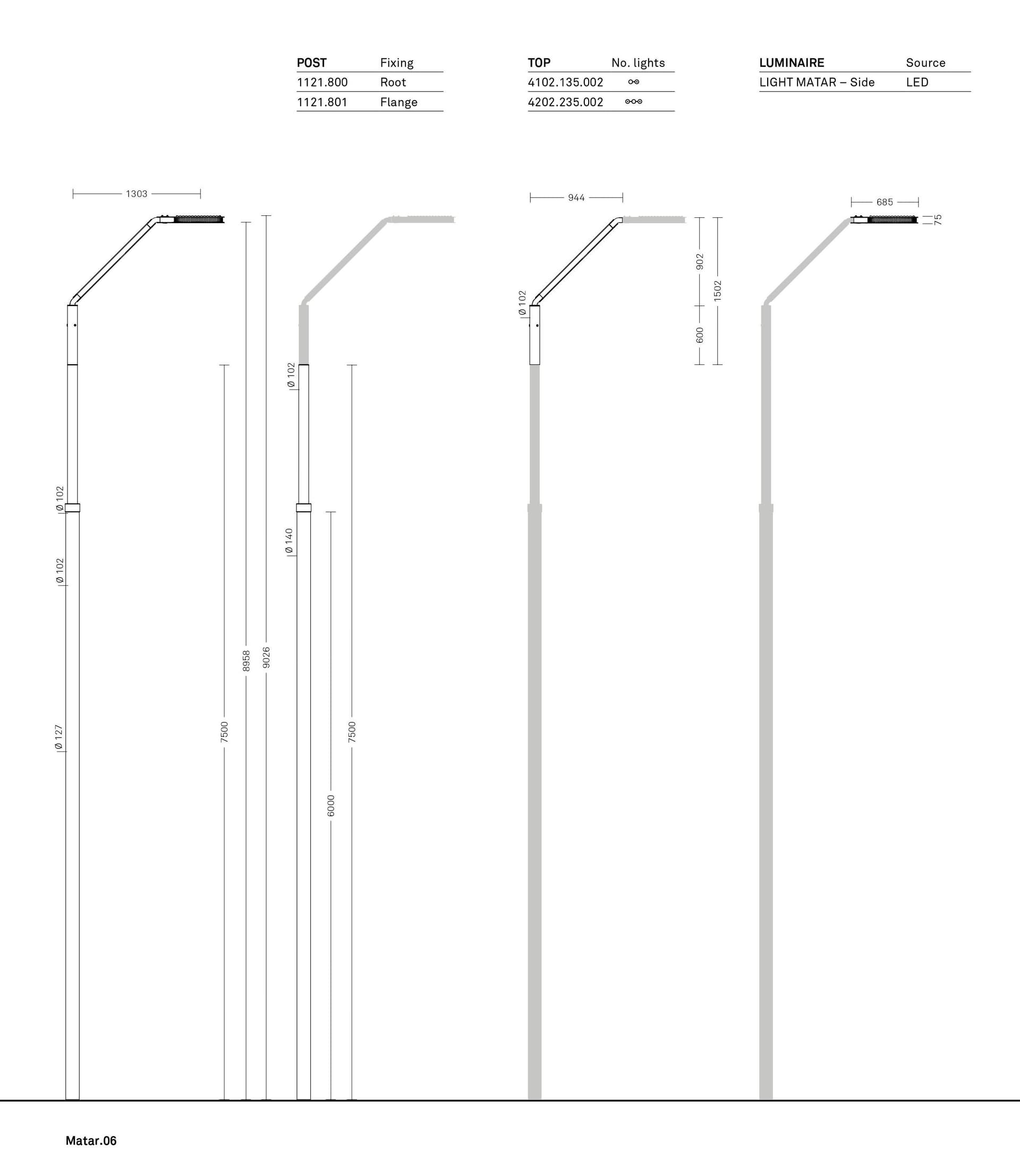 Neri
MATAR
LED street lamp — 17