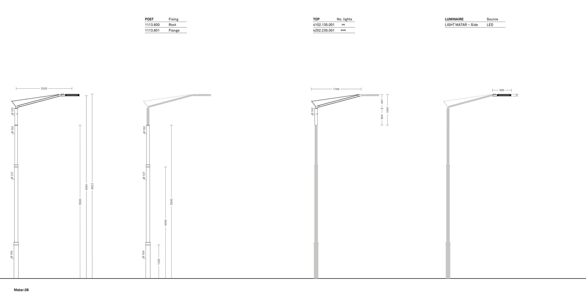 Neri
MATAR
LED street lamp — 8
