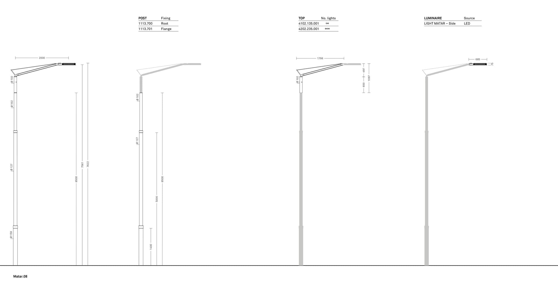 Neri
MATAR
LED street lamp — 9