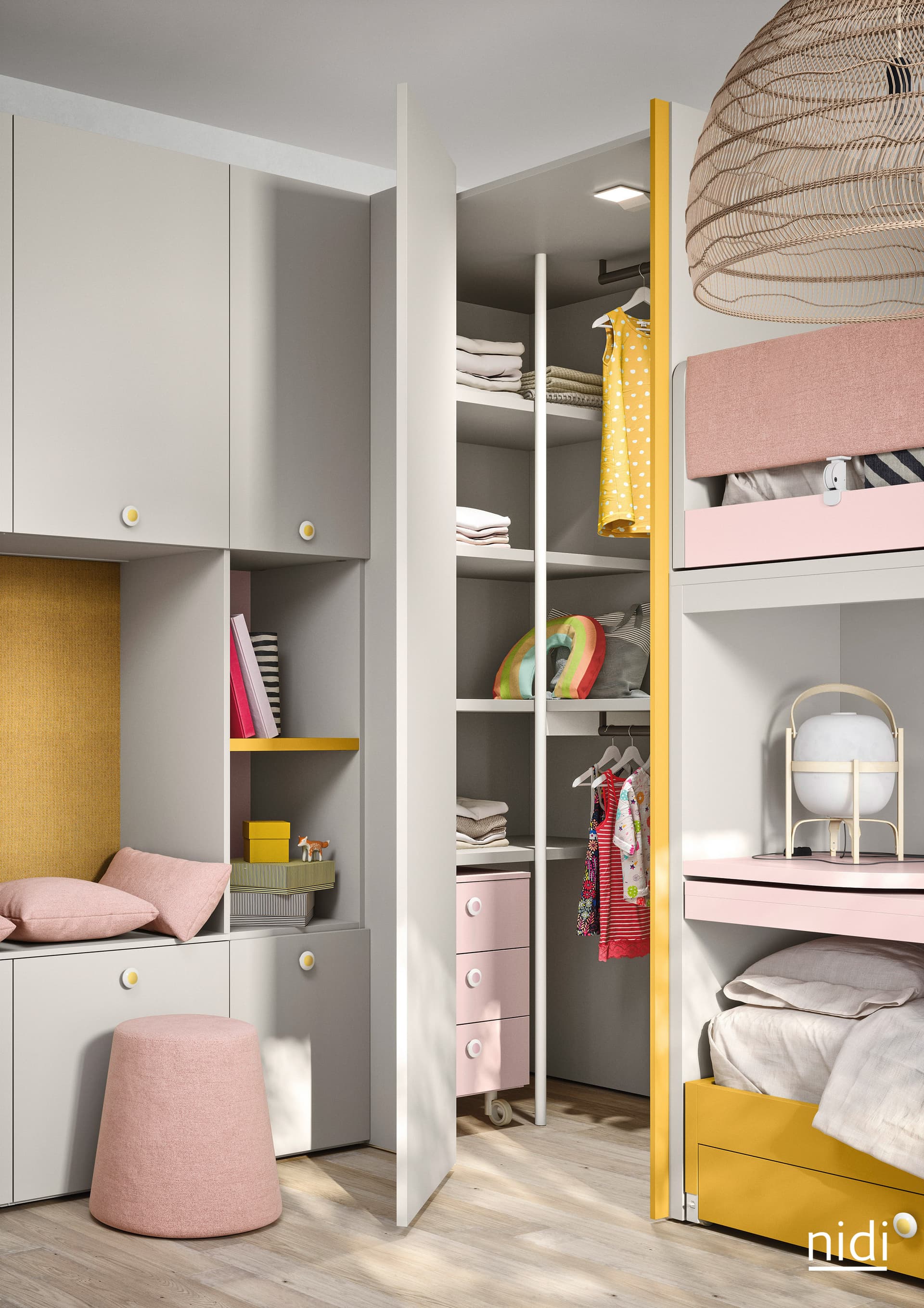 Nidi
CABÌ
Walk-in closet — 3
