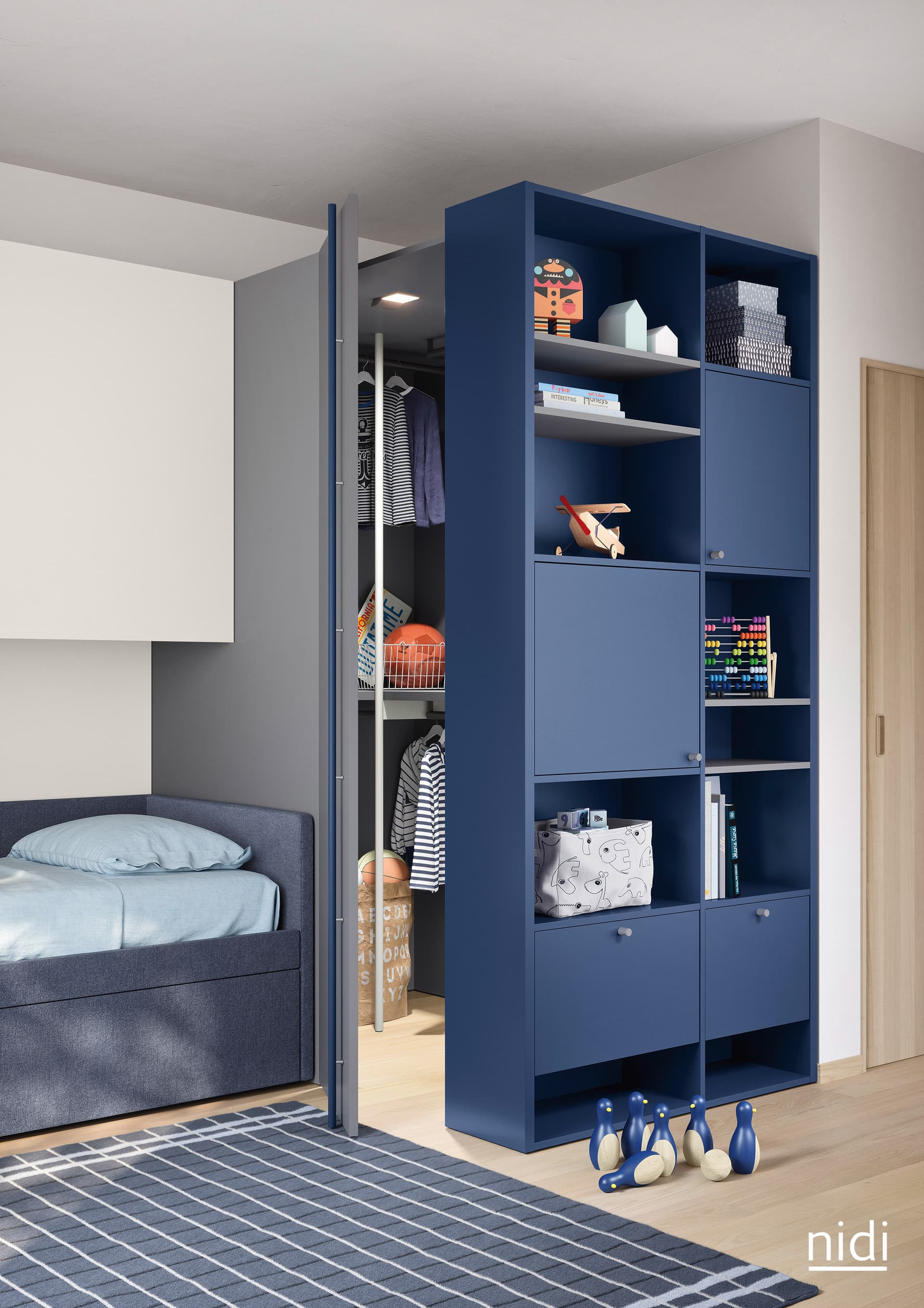 Nidi
CABÌ
Walk-in closet — 4