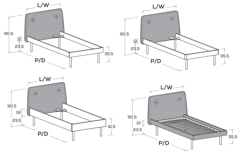 Nidi
CLEO
Kids single bed — 4