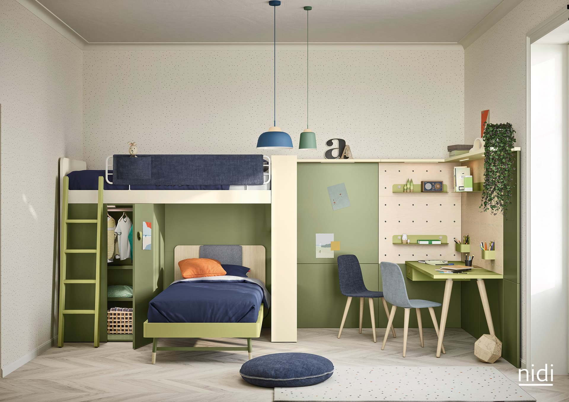 Nidi
ERGO
Kids single bed