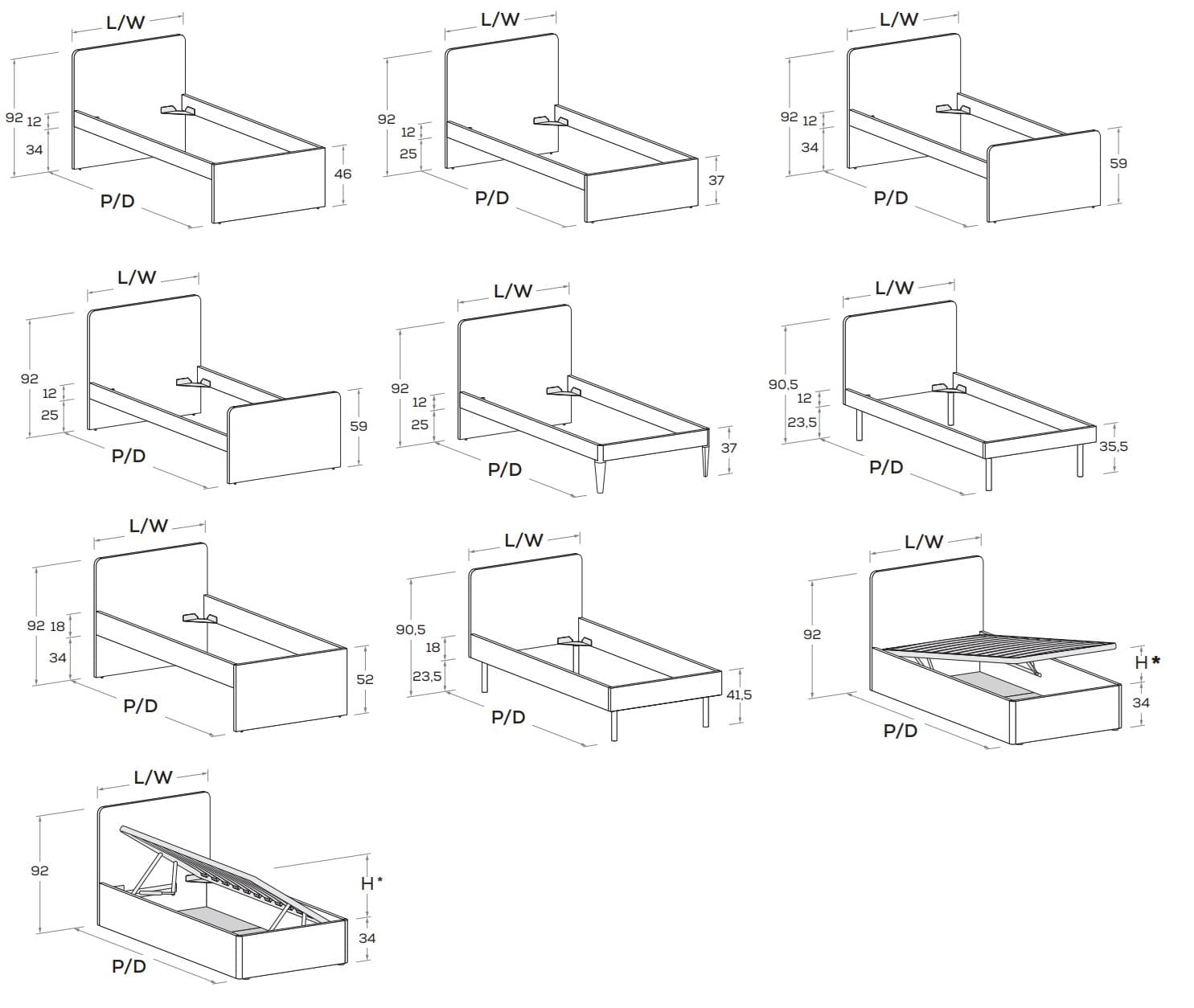 Nidi
ERGO
Kids single bed — 4