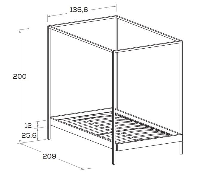 Nidi
KAP
Full size bed — 3