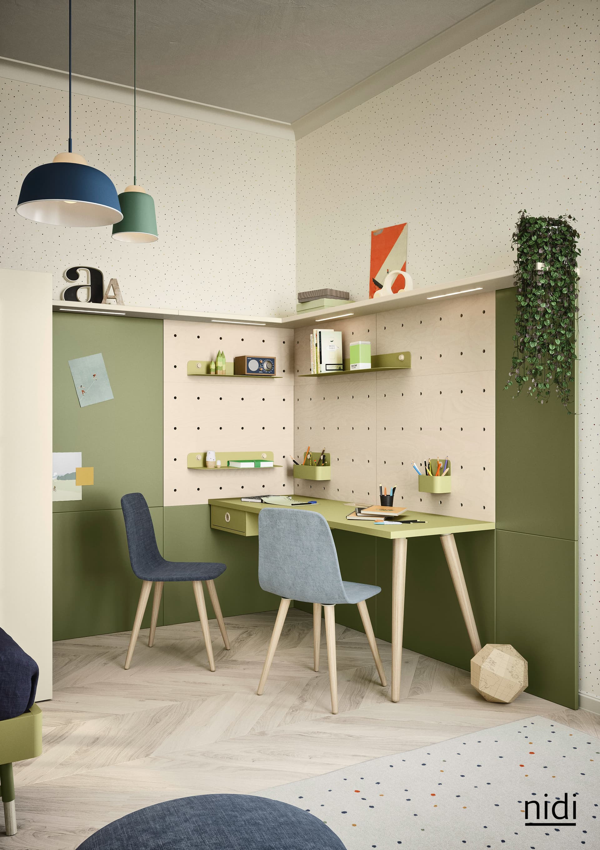Nidi
Wall shelf
Wall shelf — 2