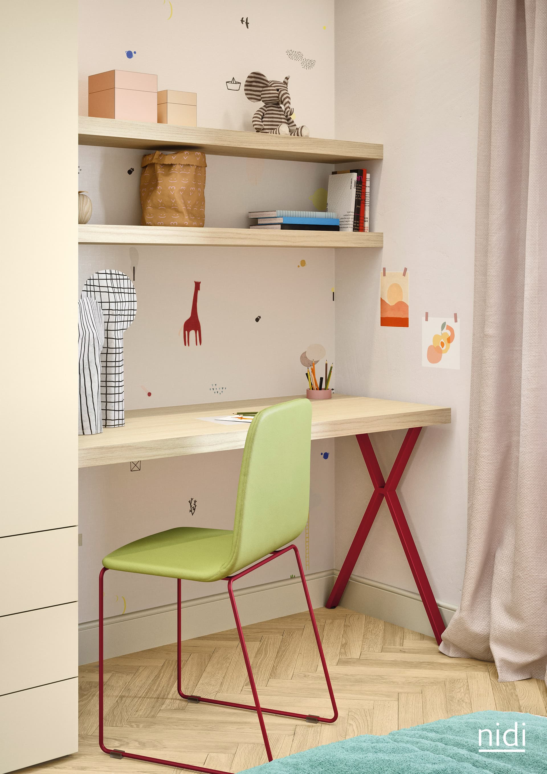 Nidi
Wall shelf
Wall shelf — 4