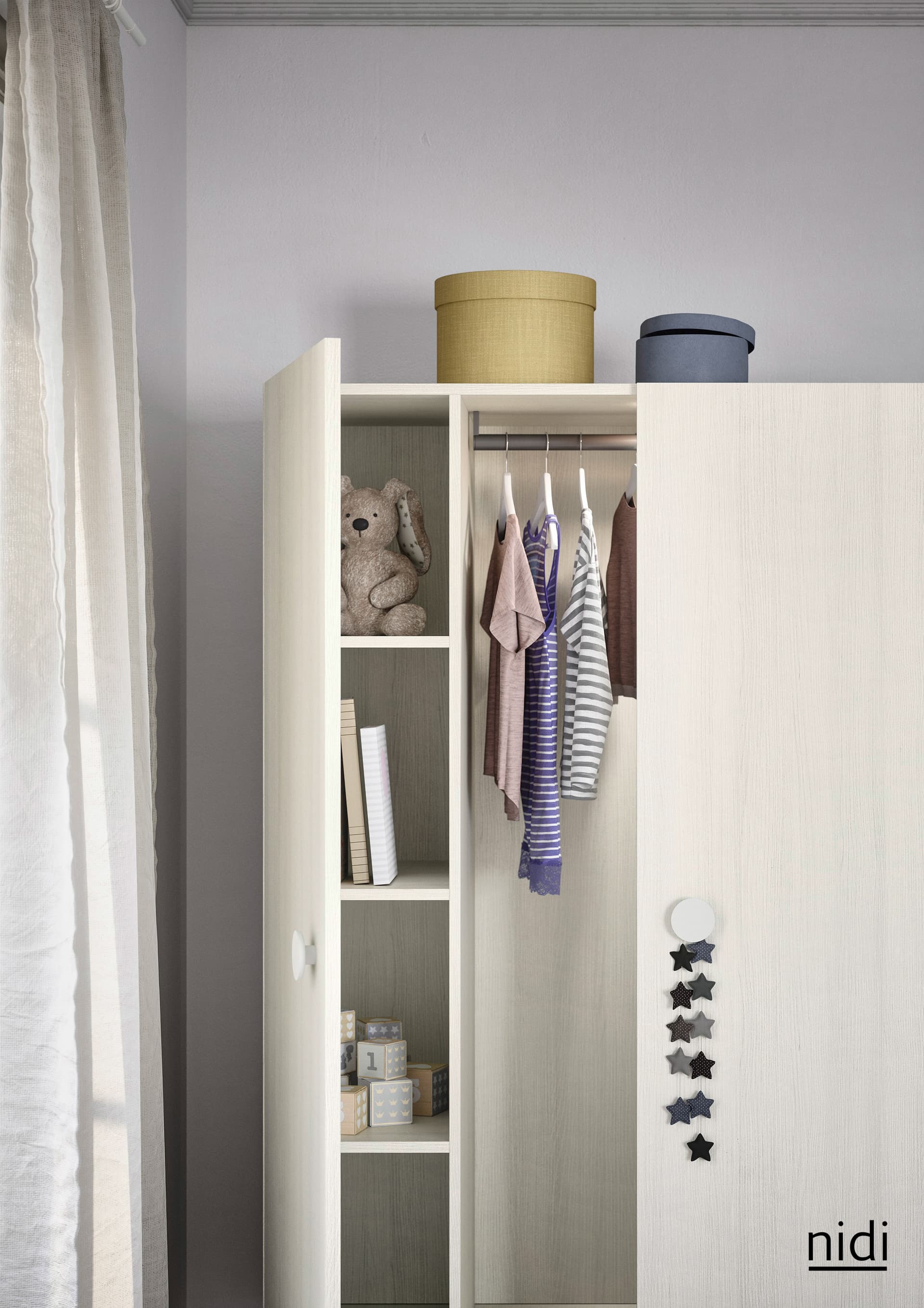 Nidi
WOODY
Freestanding wardrobe — 5