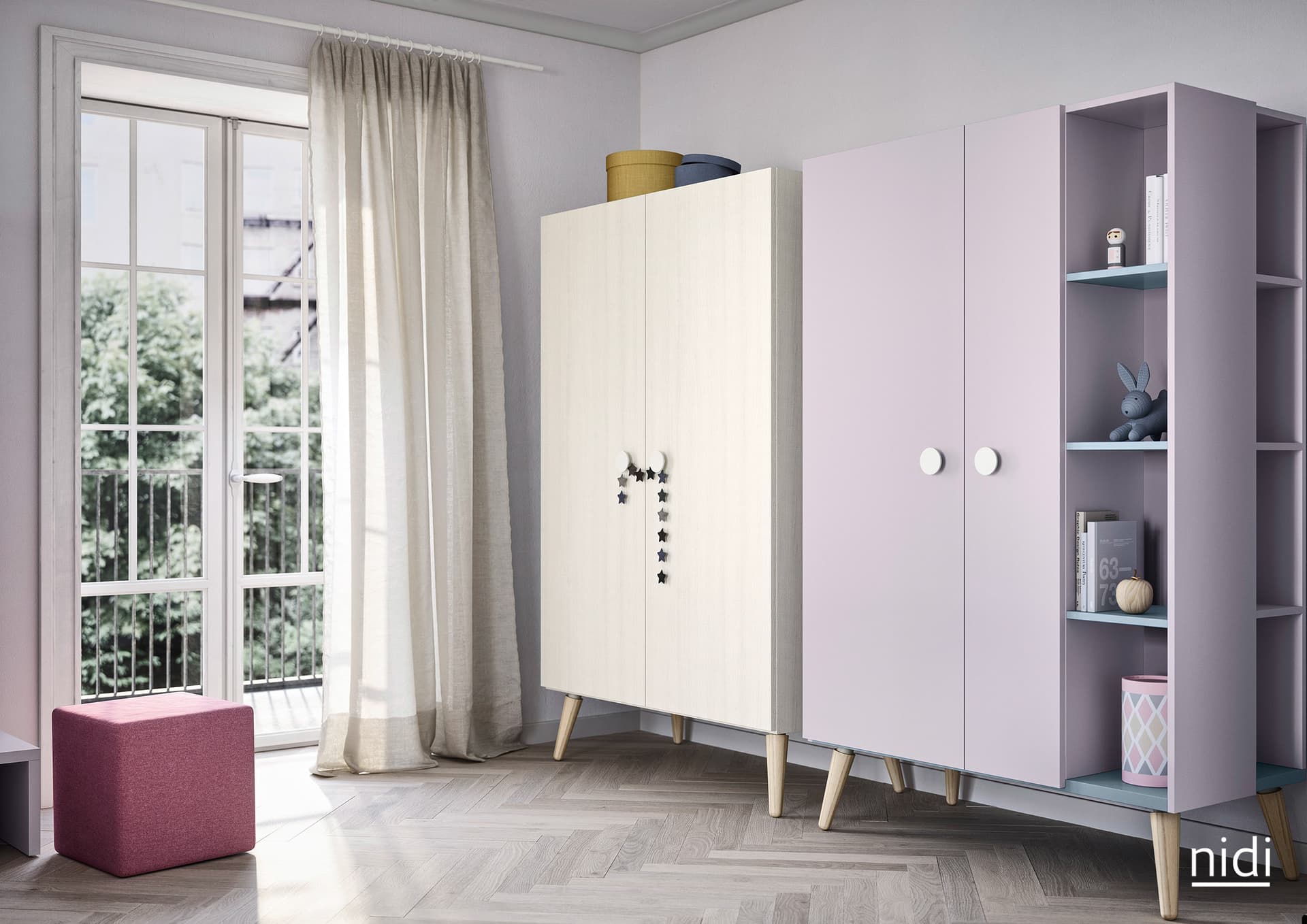 Nidi
WOODY
Freestanding wardrobe — 6