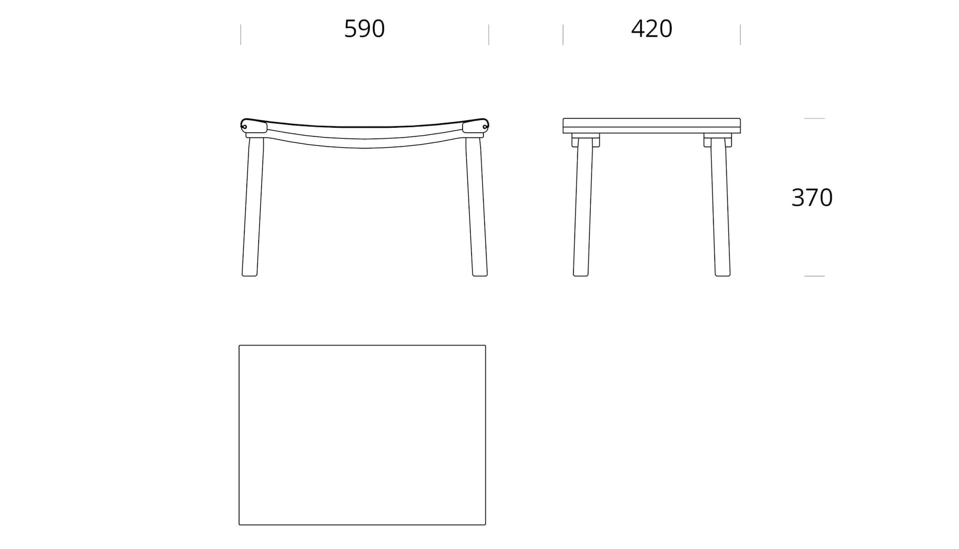 Nikari
DECEMBER
Fabric footstool