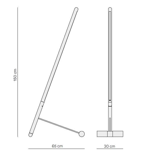 nomon
LINEA D
LED oak floor lamp — 3