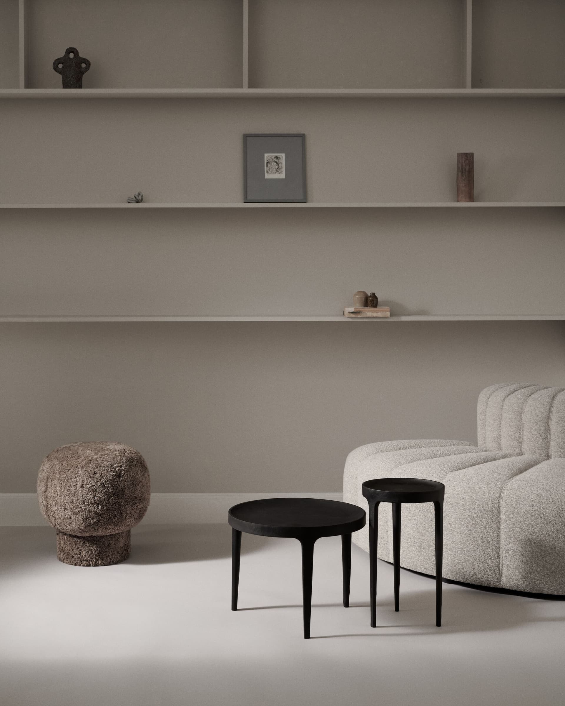 NORR11
LIÈGE
Round fabric pouf — 21