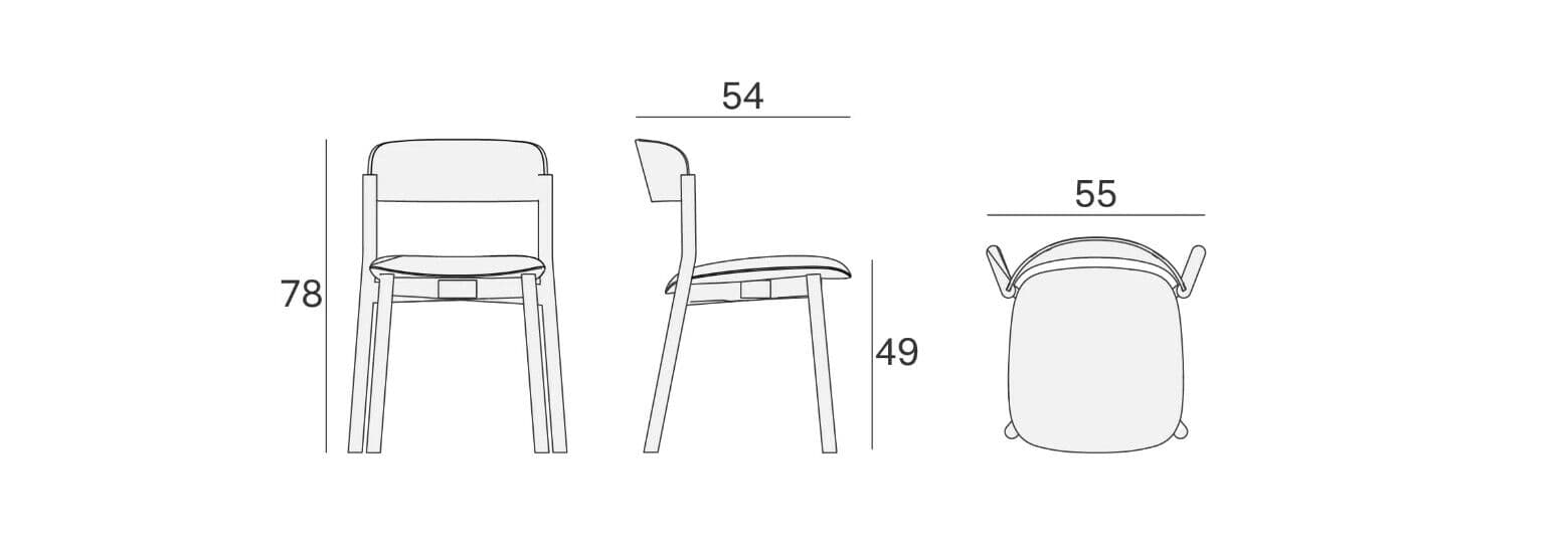 Novamobili
ELLEN
Wooden chair — 7