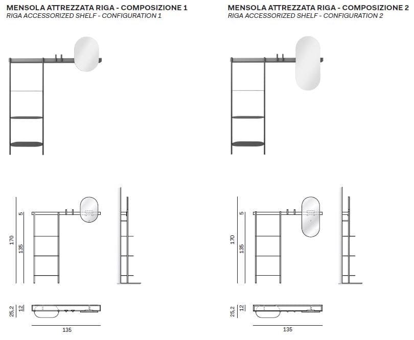 Novamobili
RIGA
Equipped shelf — 8