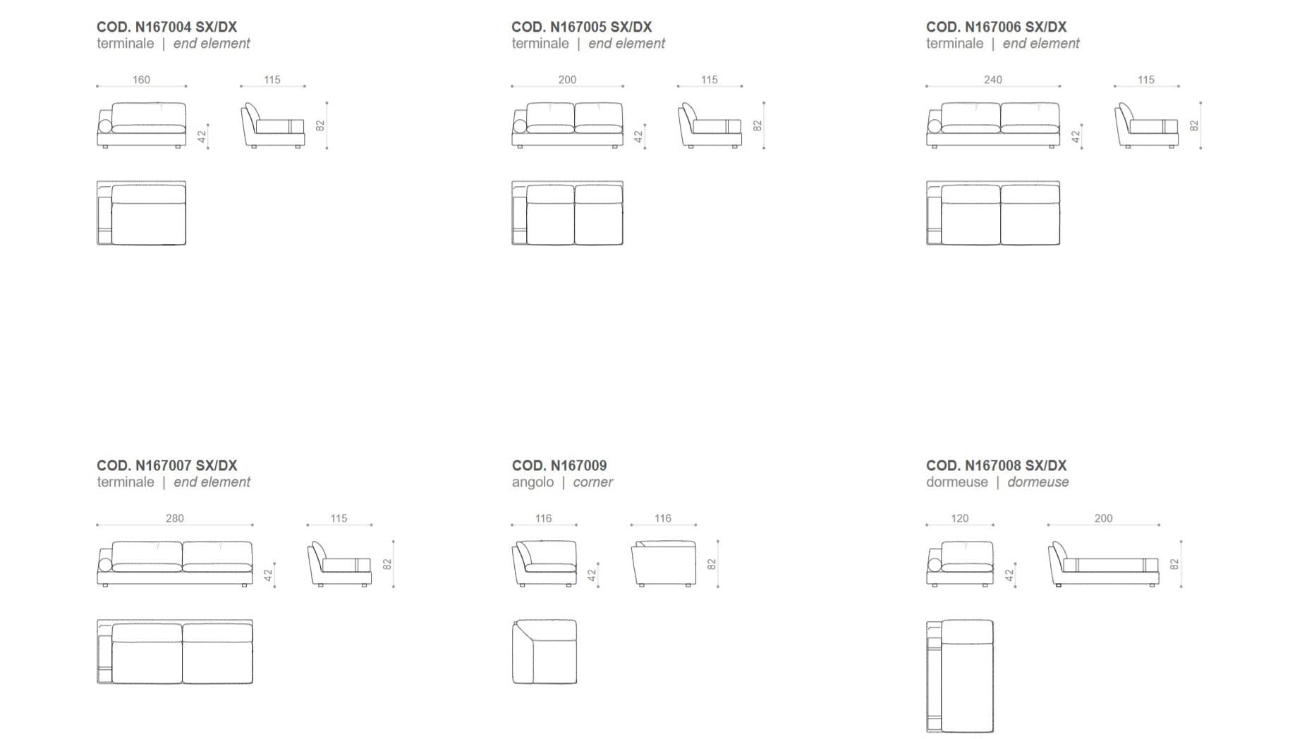 Nube Italia
TENDER
Fabric sofa — 4