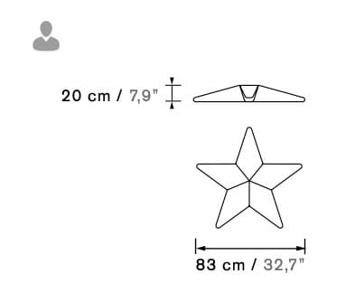 STARFISH S - Плавающий стул — 32