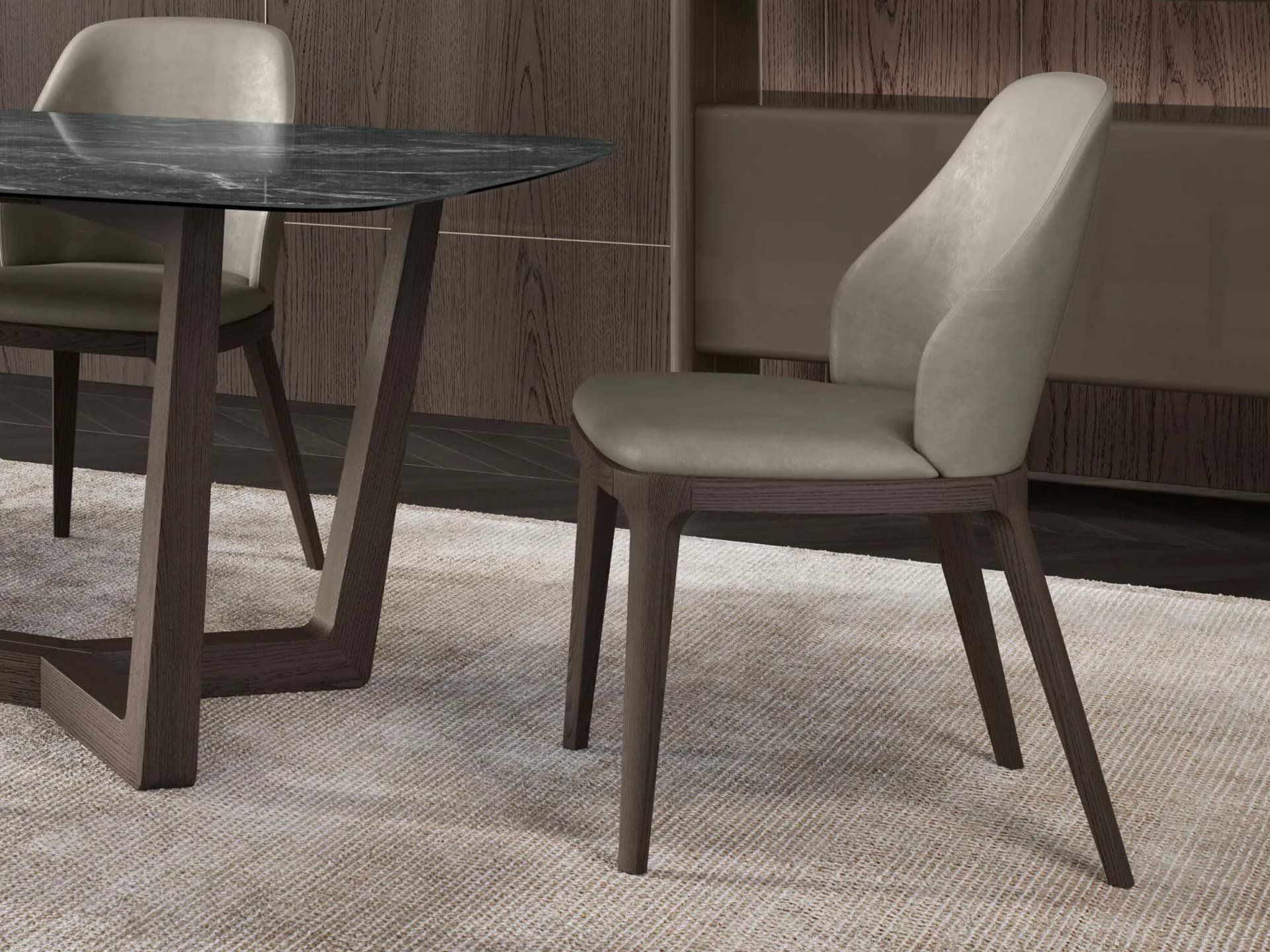 OLIVIERI
ADAM
Leather chair — 1