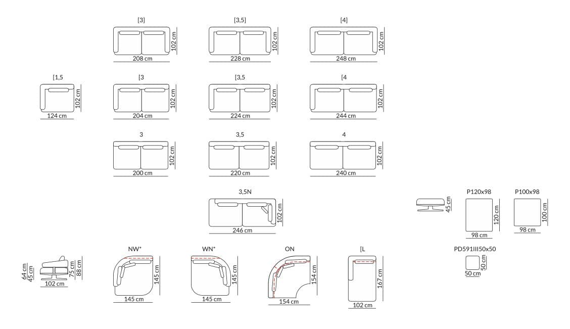olta
MISTRAL
Modular sofa — 30