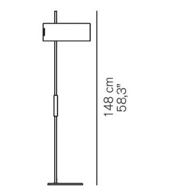 Oluce
1953
Metal floor lamp — 4