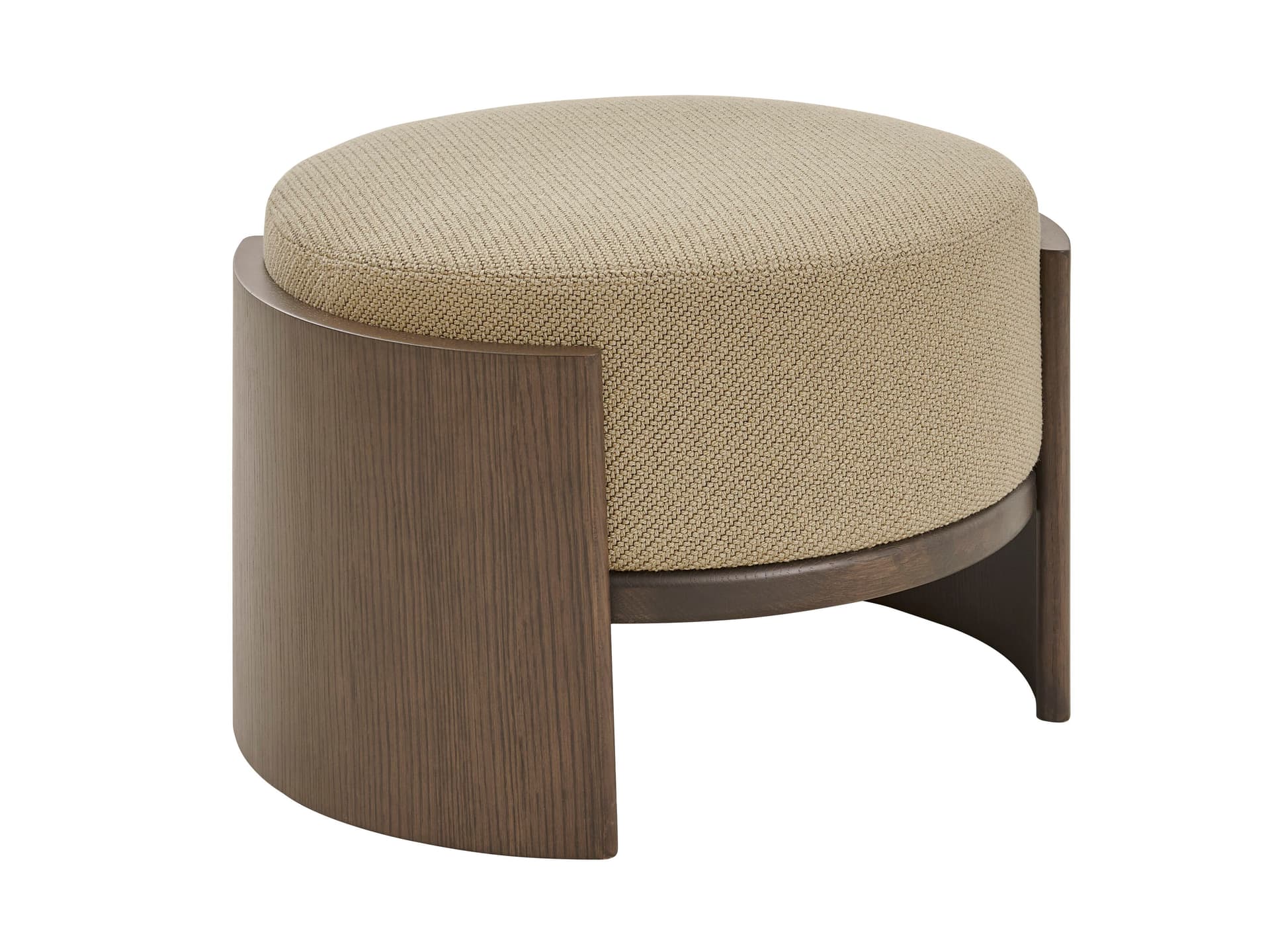 PARLA
HUG
Round fabric pouf — 1