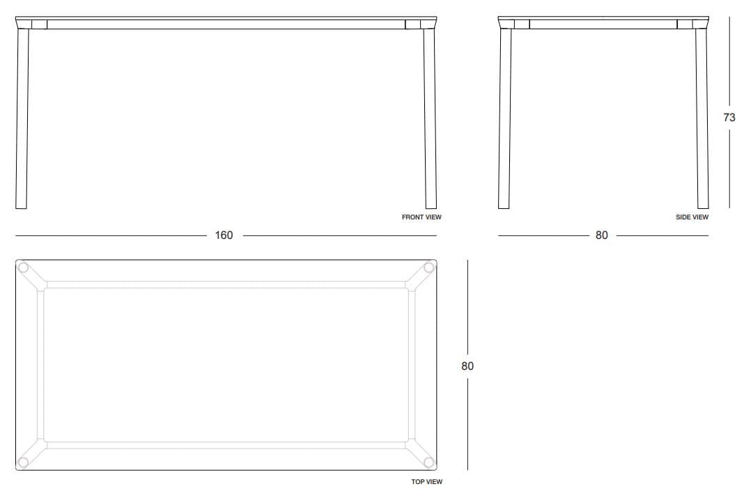 Plank
MONZA
Rectangular table — 7
