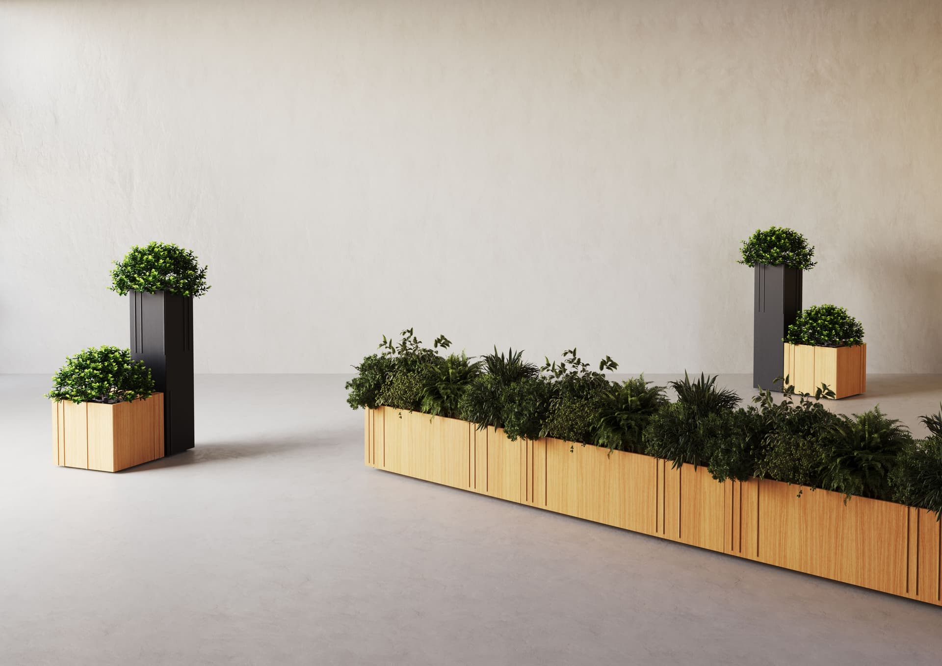 Punt
COVERAGE
Oak plant pot — 44