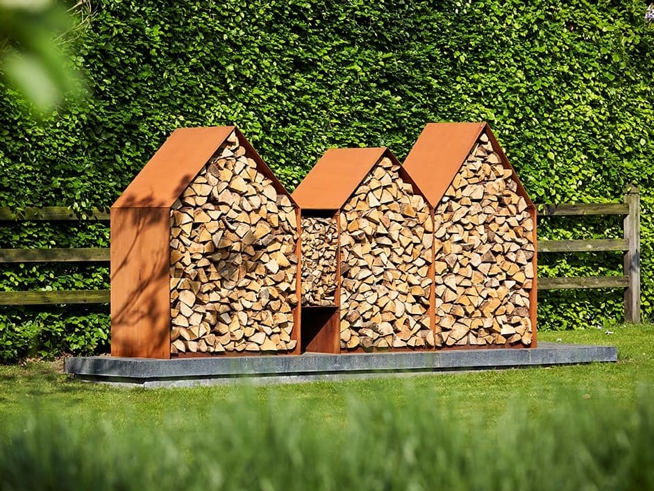 RB73
BRUGES
Corten™ Log holder — 1