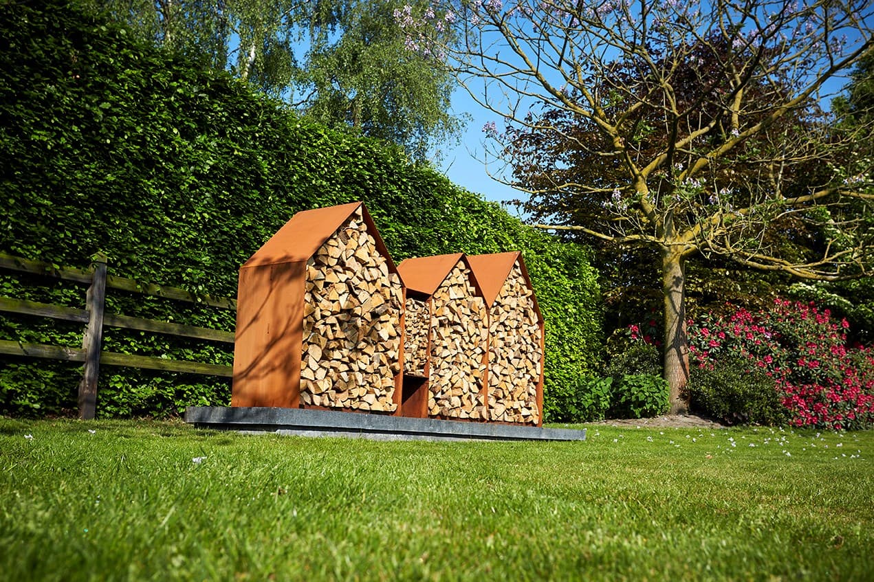 RB73
BRUGES
Corten™ Log holder — 6