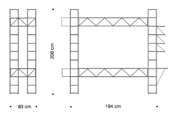 REXITE
ABITACOLO
Steel bed — 10