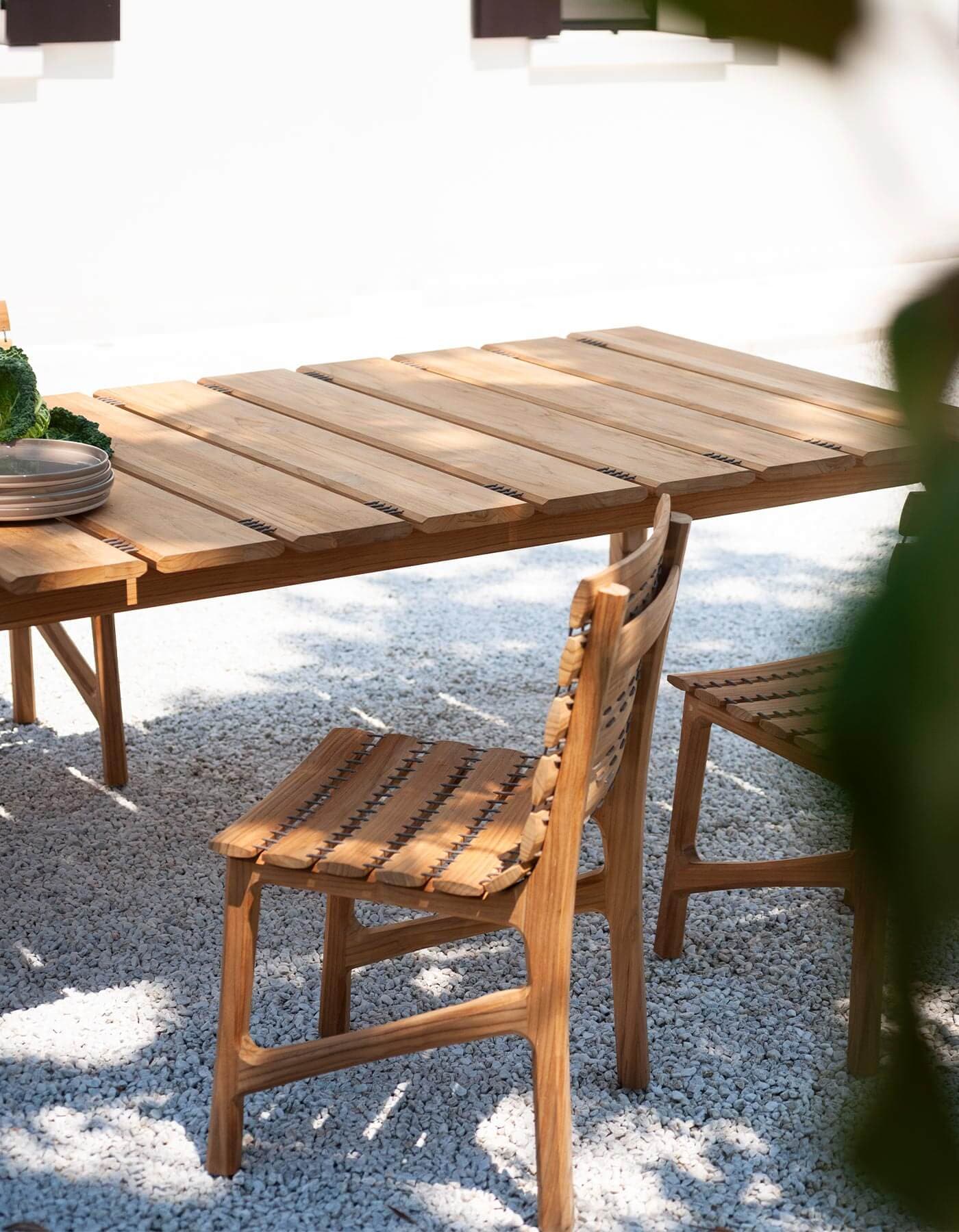 RODA
TESEO
Teak garden chair — 6