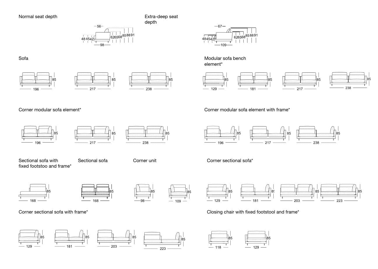 Rolf Benz
SINA
Modular sofa — 9