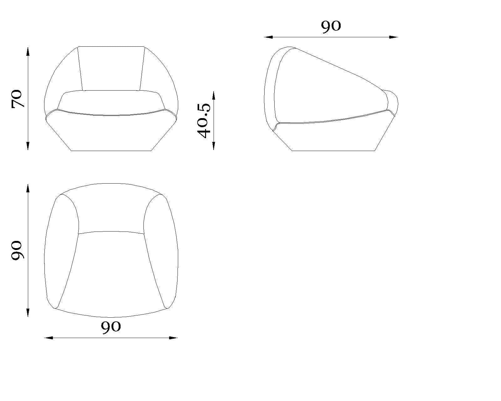Rugiano
ISIDE
Armchair — 9