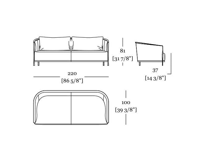 Rugiano
PARIS
Straight sofa — 8