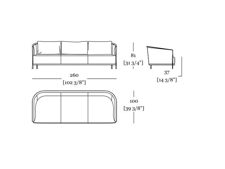 Rugiano
PARIS
Straight sofa — 9