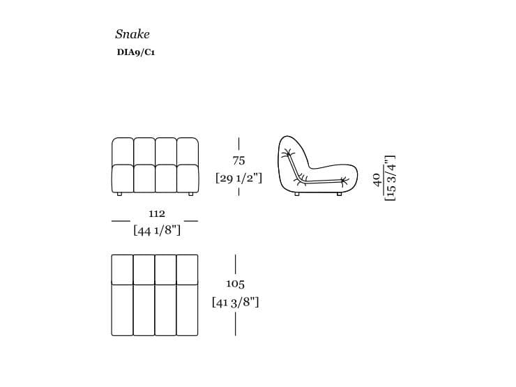 Rugiano
SNAKE
Modular sofa — 21