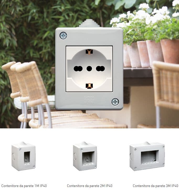 Simon Urmet
IP40
Switch range — 4
