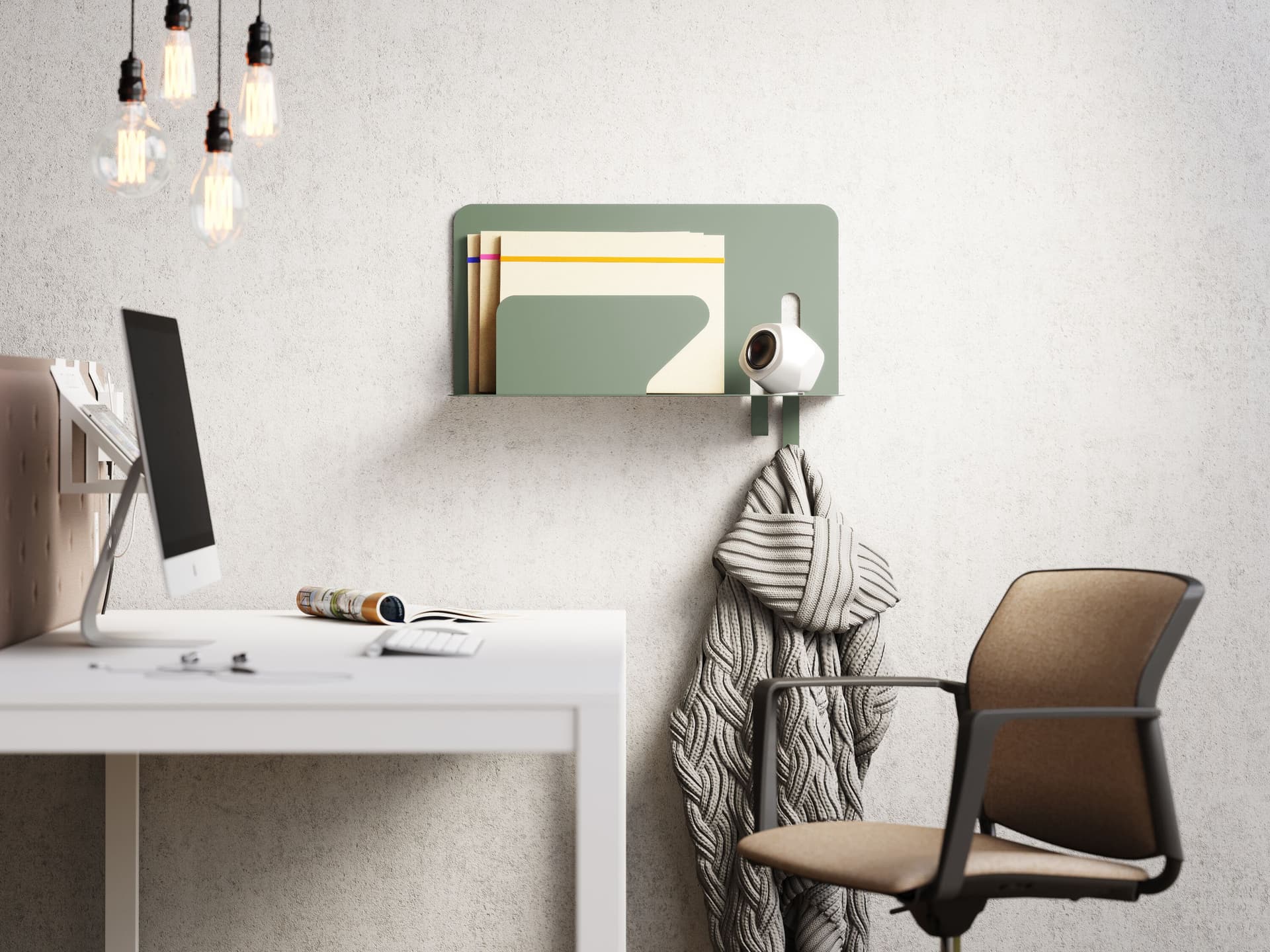 Steelbox
CLARA
Wall shelf — 1