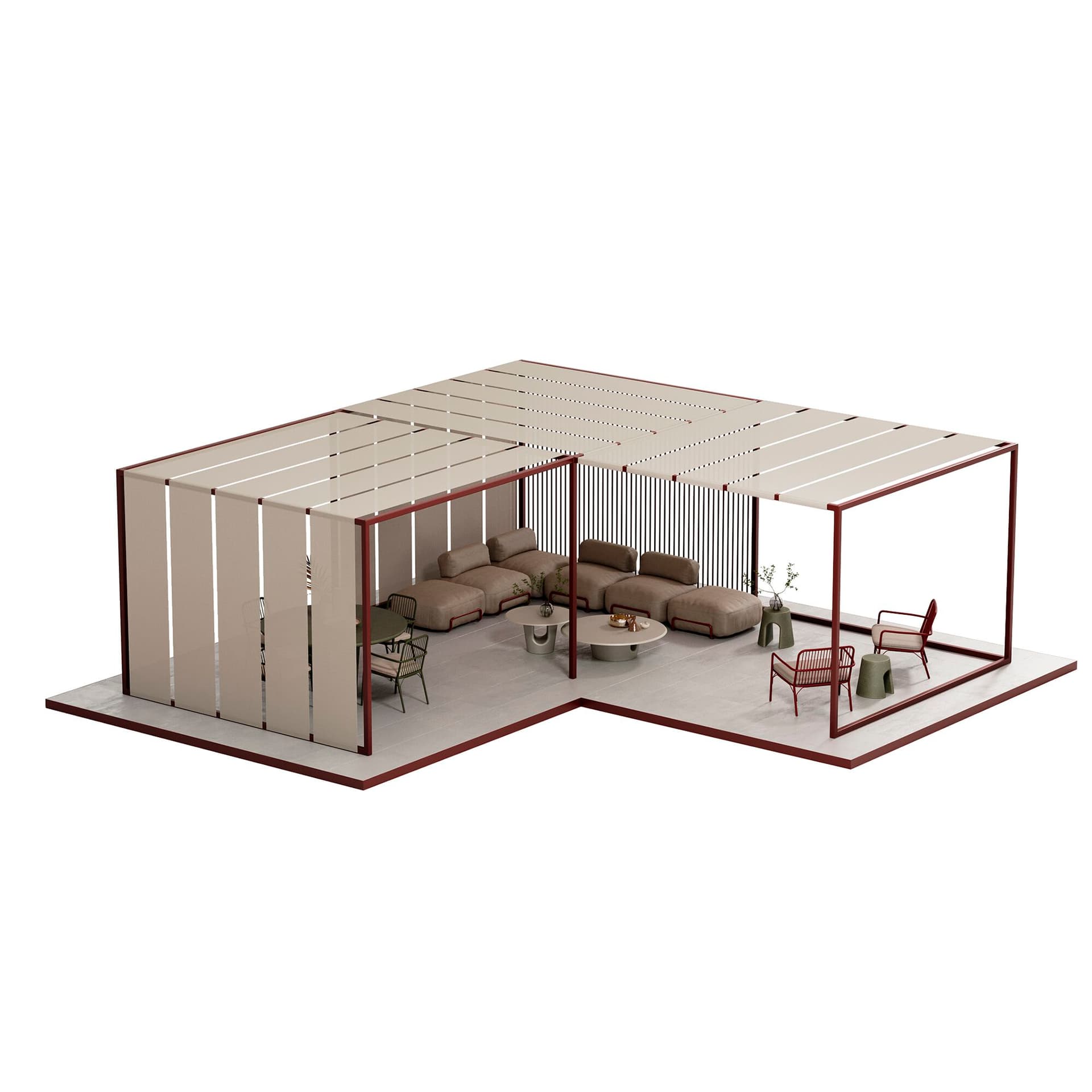 TA Design
LINFA
Fabric pergola — 12