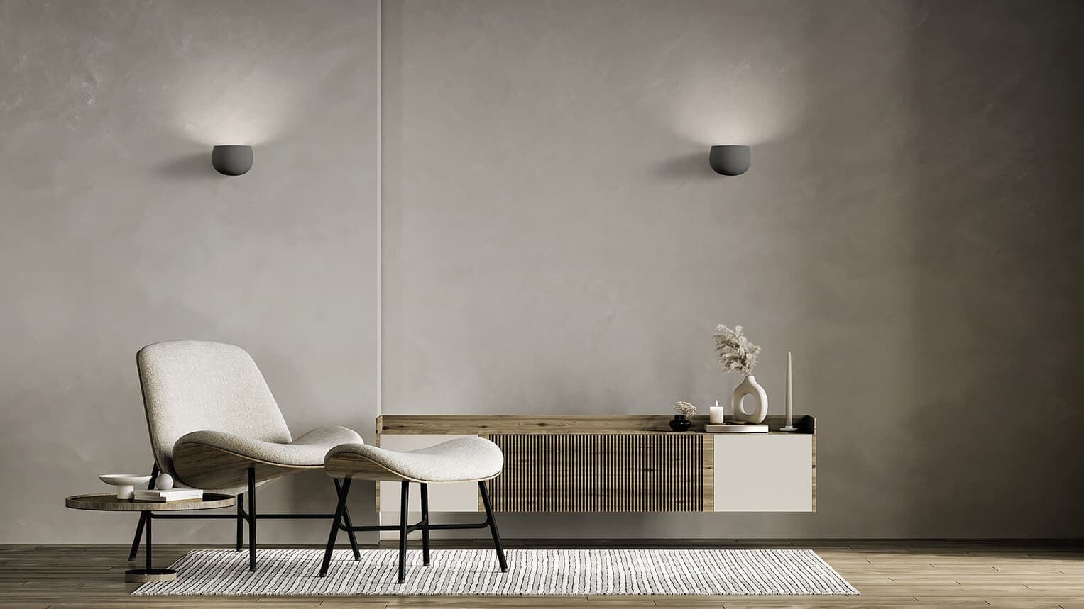 Tecnico
MYSIA
Plaster wall lamp — 4