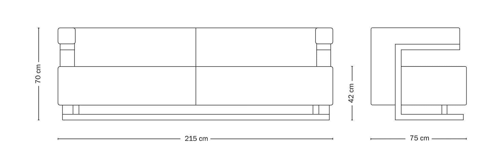 TECTA
F51-3
3 seater sofa — 4