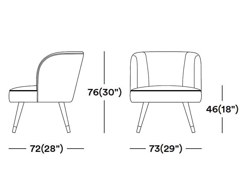 Tirolo
CANDY
Fabric easy chair — 10