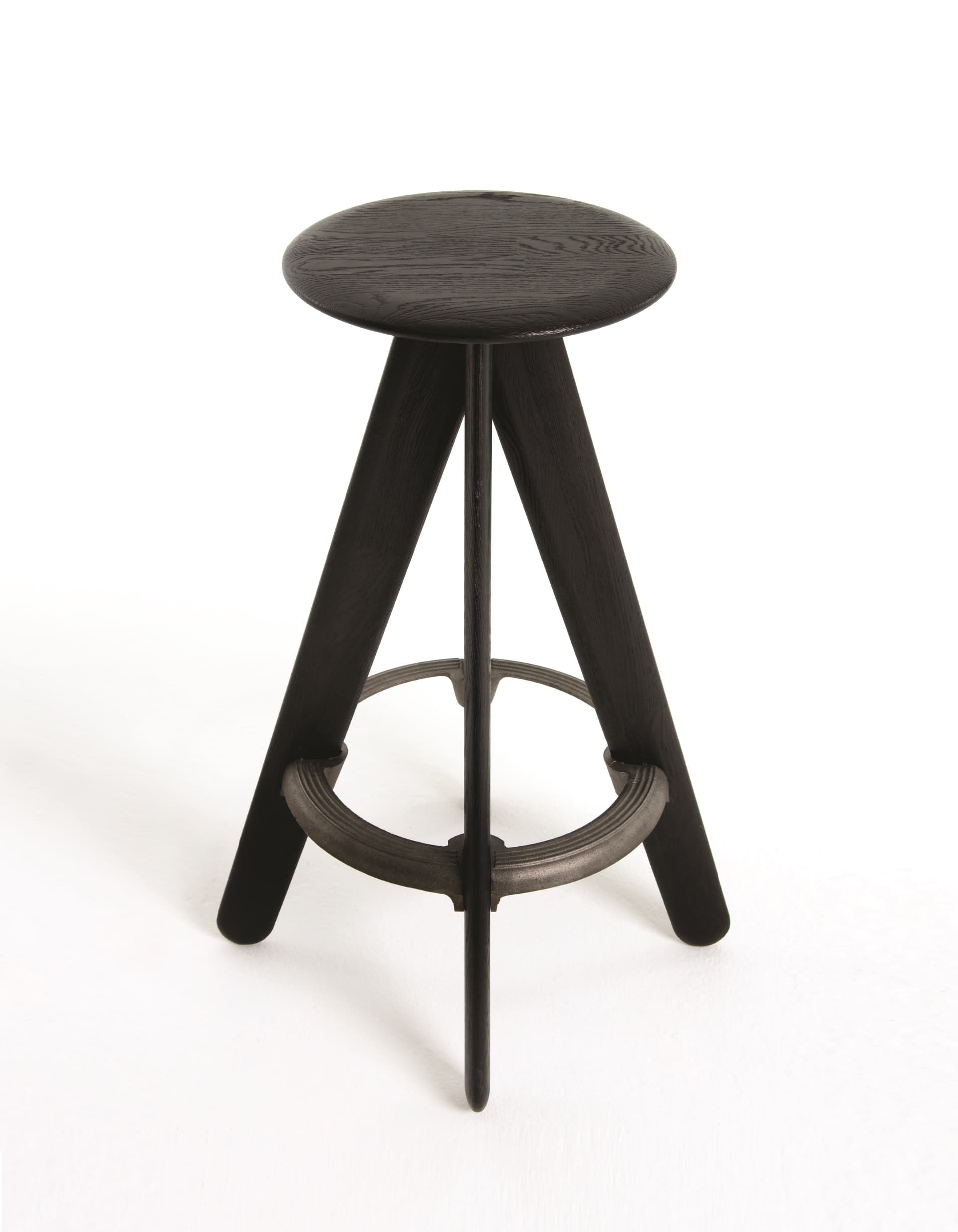 Tom Dixon
SLAB
High wooden stool — 3