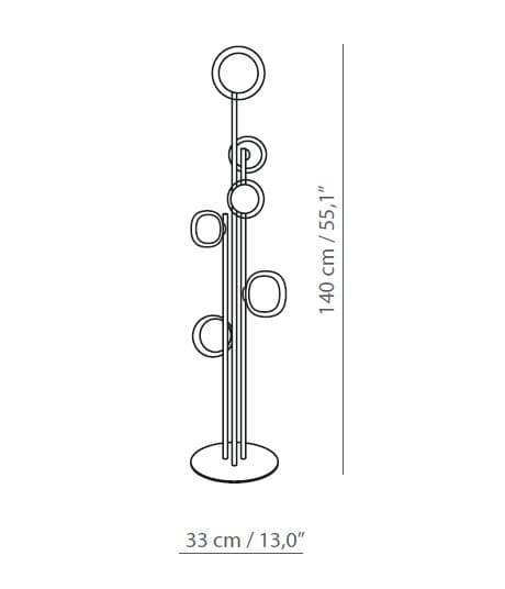 Tooy
NABILA
Metal floor lamp — 5